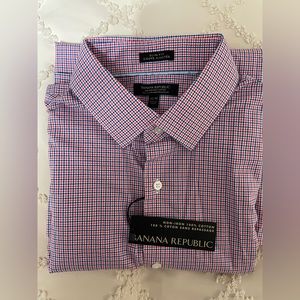 Banana Republic Men’s Dress Shirt Slim Fit
